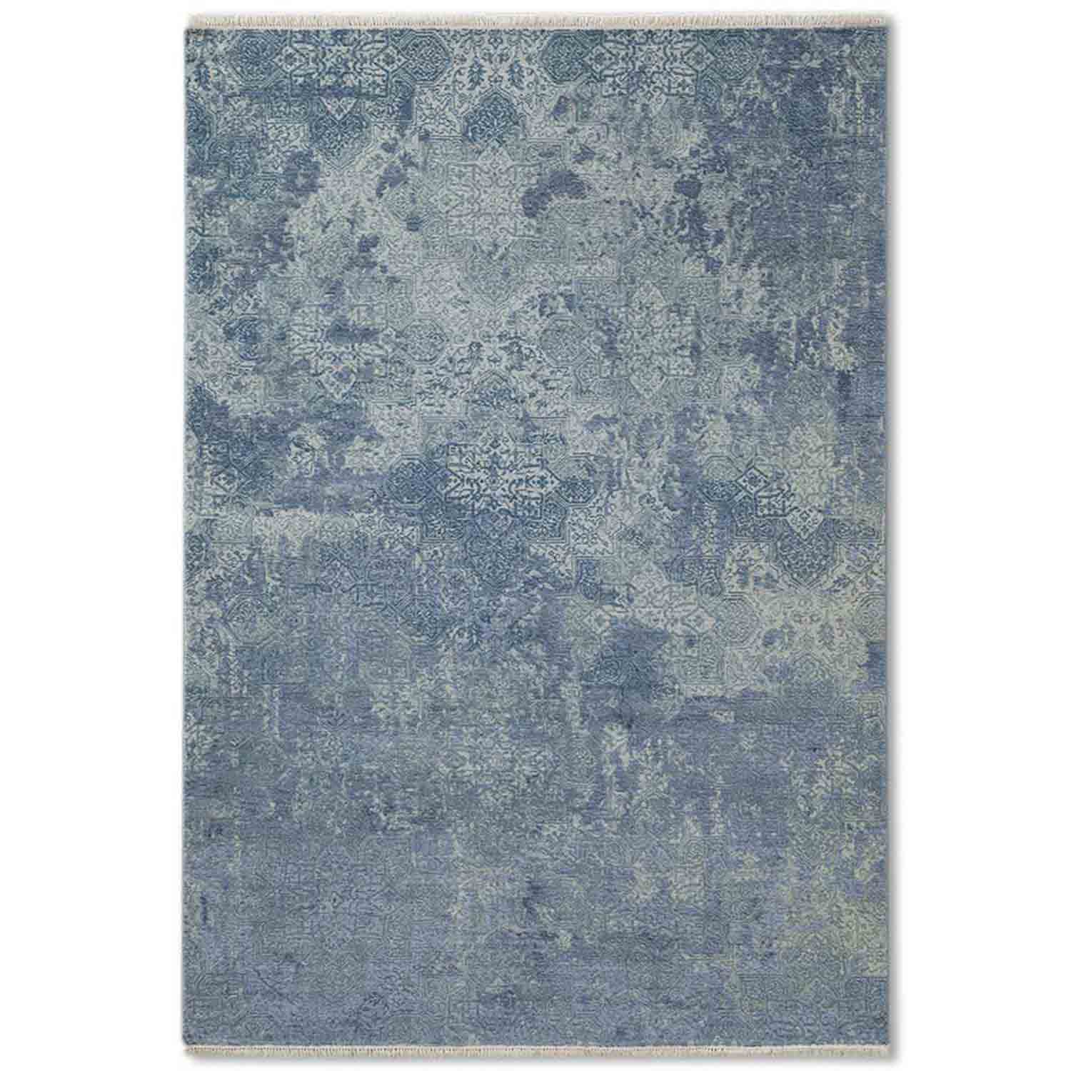 Laxmi Hand Knotted Woollen And Viscose Rug