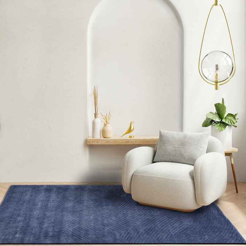 Kosey Hand Tufted Woollen And Viscose Rug