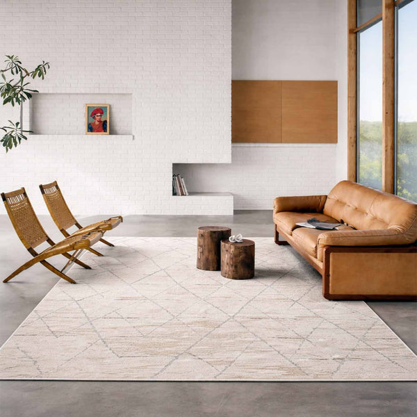 Pearl Hand Tufted Woollen Carpet
