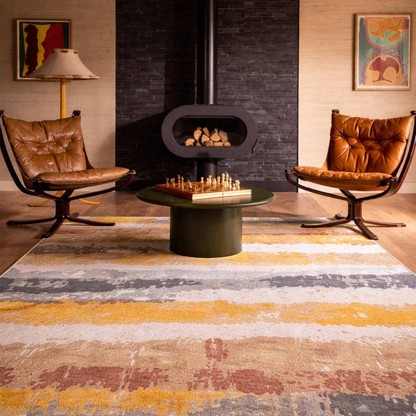 Ski Hand Tufted Woollen Rug