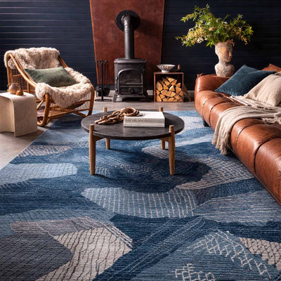 Hibbah Hand Tufted Woollen And Viscose Rug