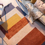 Penta  Hand Tufted Woollen And Viscose Rug