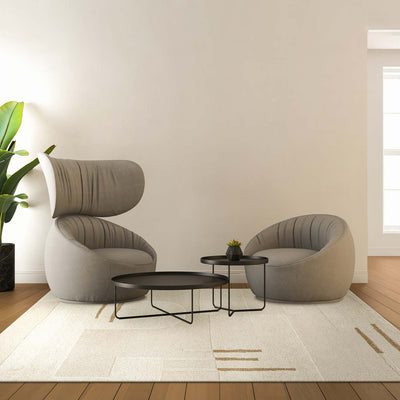 Amber Hand Tufted Woollen Rug