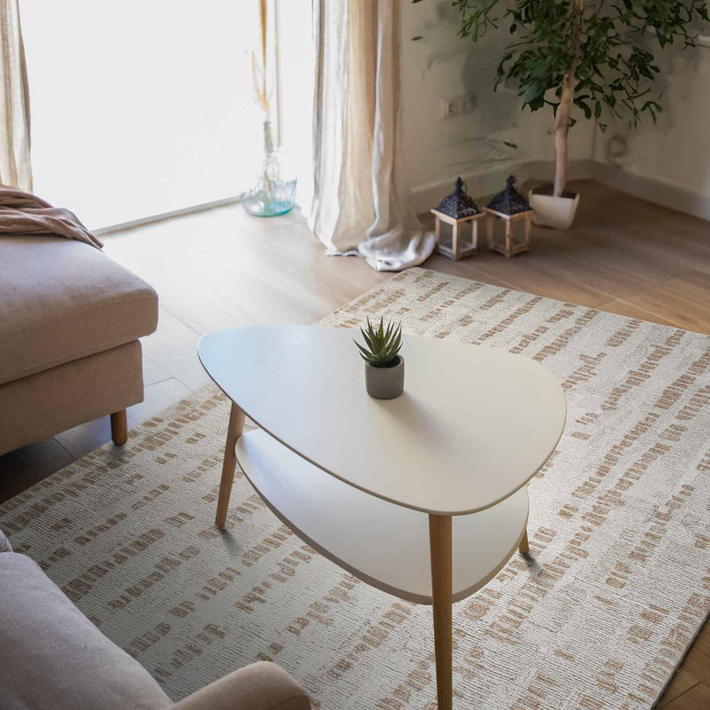 Strype Hand Tufted Woollen Rug