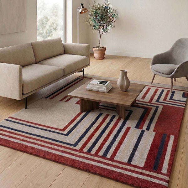 Pulse Hand Tufted Woollen Rug