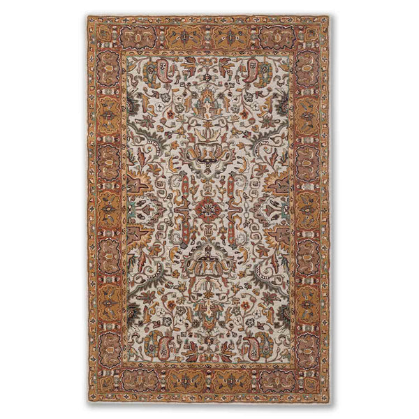 Negin Hand Tufted Woollen And Viscose Rug