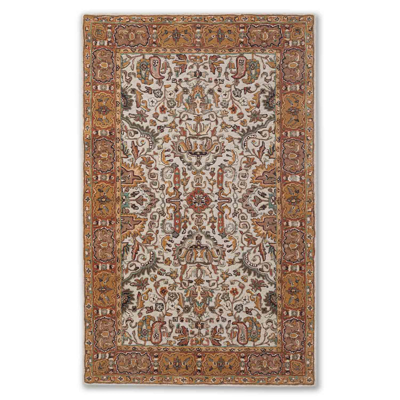 Negin Hand Tufted Woollen And Viscose Rug