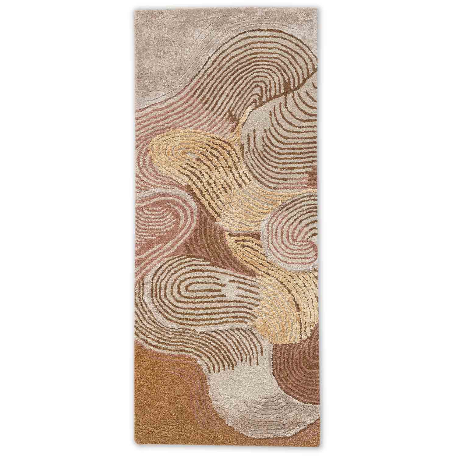 Vesso Hand Tufted Woollen And Viscose Runner