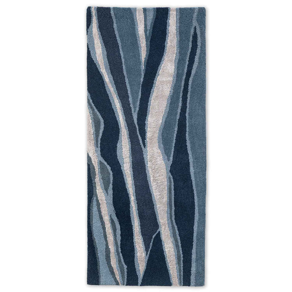 Obliq Hand Tufted Woollen And Viscose Runner
