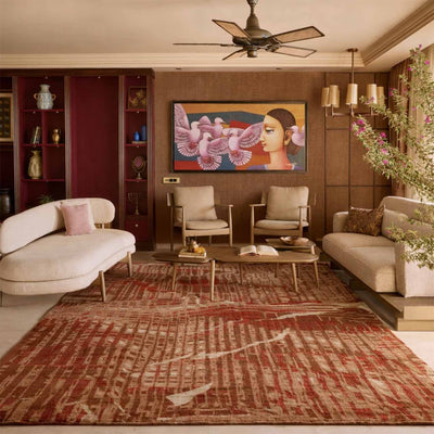 Curvature Hand Tufted Woollen Rug