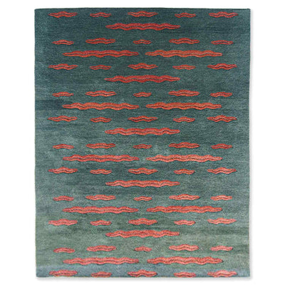 Wave length Hand Tufted Woolen Rug By Eeshaan Kashyap