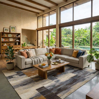 Neer Hand Tufted Woollen Rug
