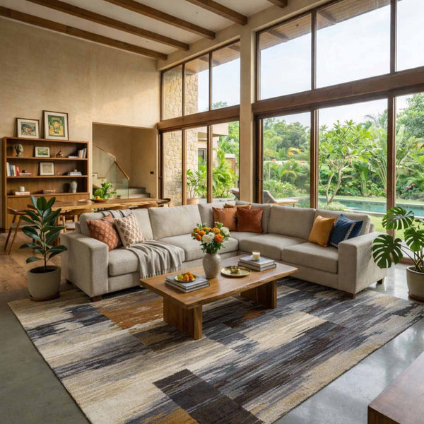 Neer Hand Tufted Woollen Rug