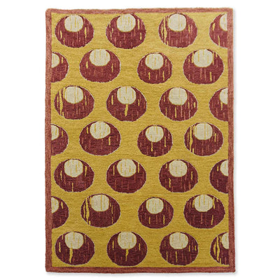 Crescent-Solar Hand Tufted Woolen Rug By Eeshaan Kashyap
