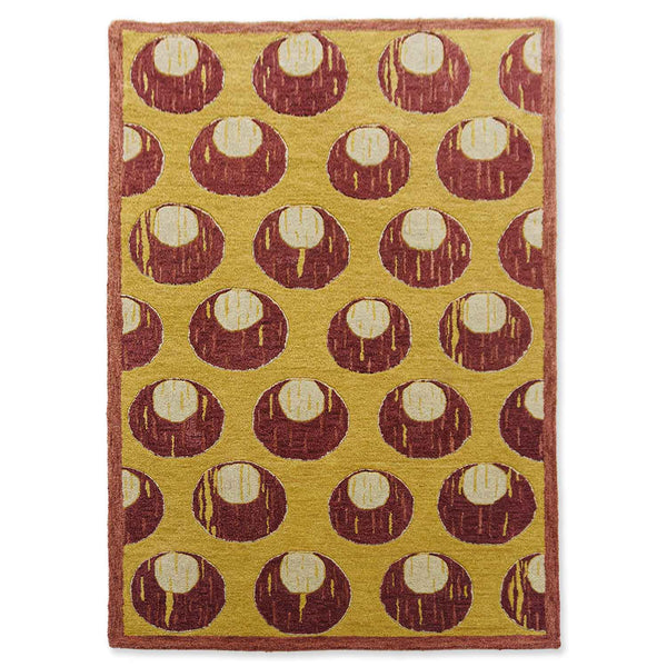Crescent-Solar Hand Tufted Woolen Rug By Eeshaan Kashyap