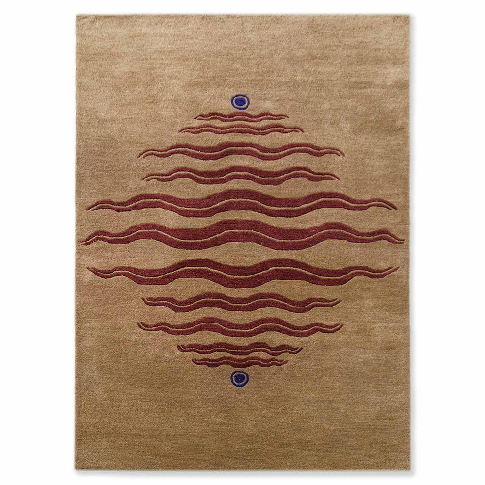 Chakra Hand Tufted Woolen Rug By Eeshaan Kashyap