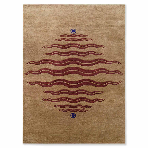 Chakra Hand Tufted Woolen Rug By Eeshaan Kashyap