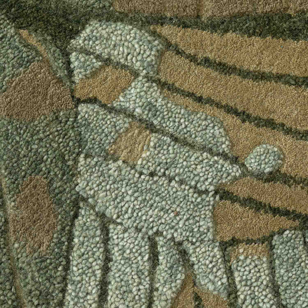 Foliage Hand Tufted Woollen Rug