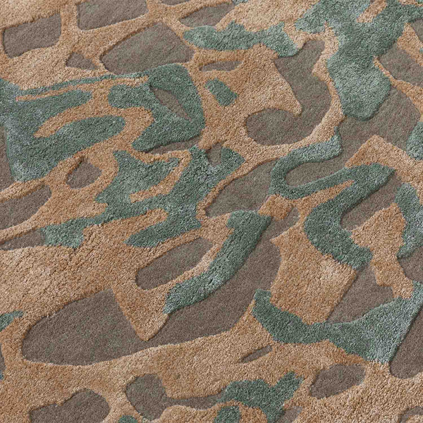 Monsoon Hand Tufted Woollen and Viscose Rug