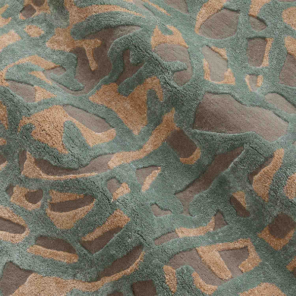 Monsoon Hand Tufted Woollen and Viscose Rug