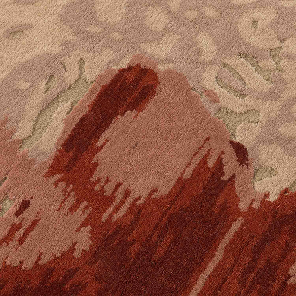 Sedimental Hand Tufted Woollen and Viscose Rug