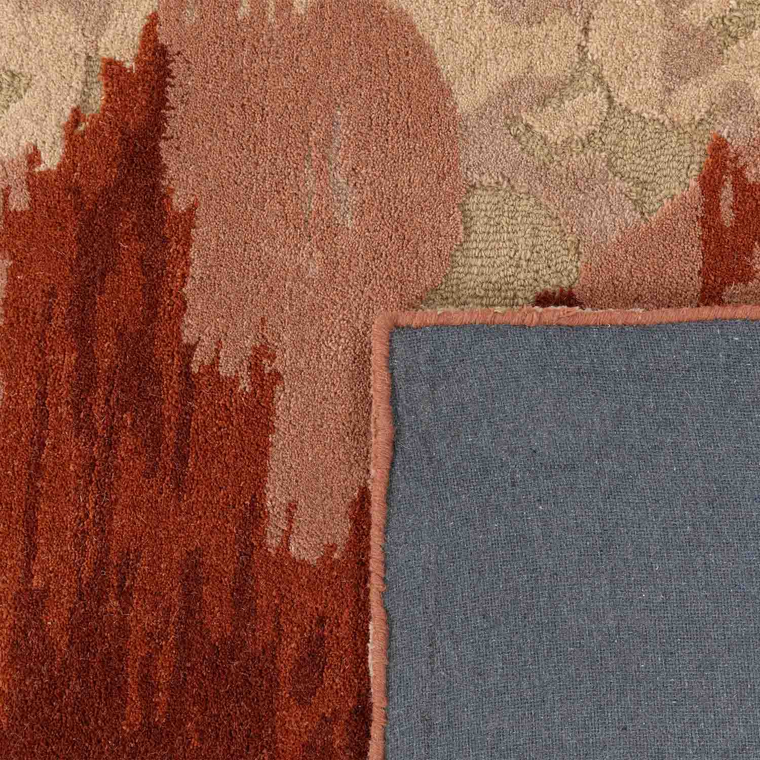 Sedimental Hand Tufted Wool And Viscose Rug