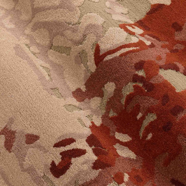 Sedimental Hand Tufted Woollen and Viscose Rug
