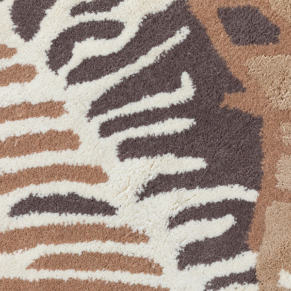 Uncapped Canopy Hand Tufted Woollen and Viscose Rug