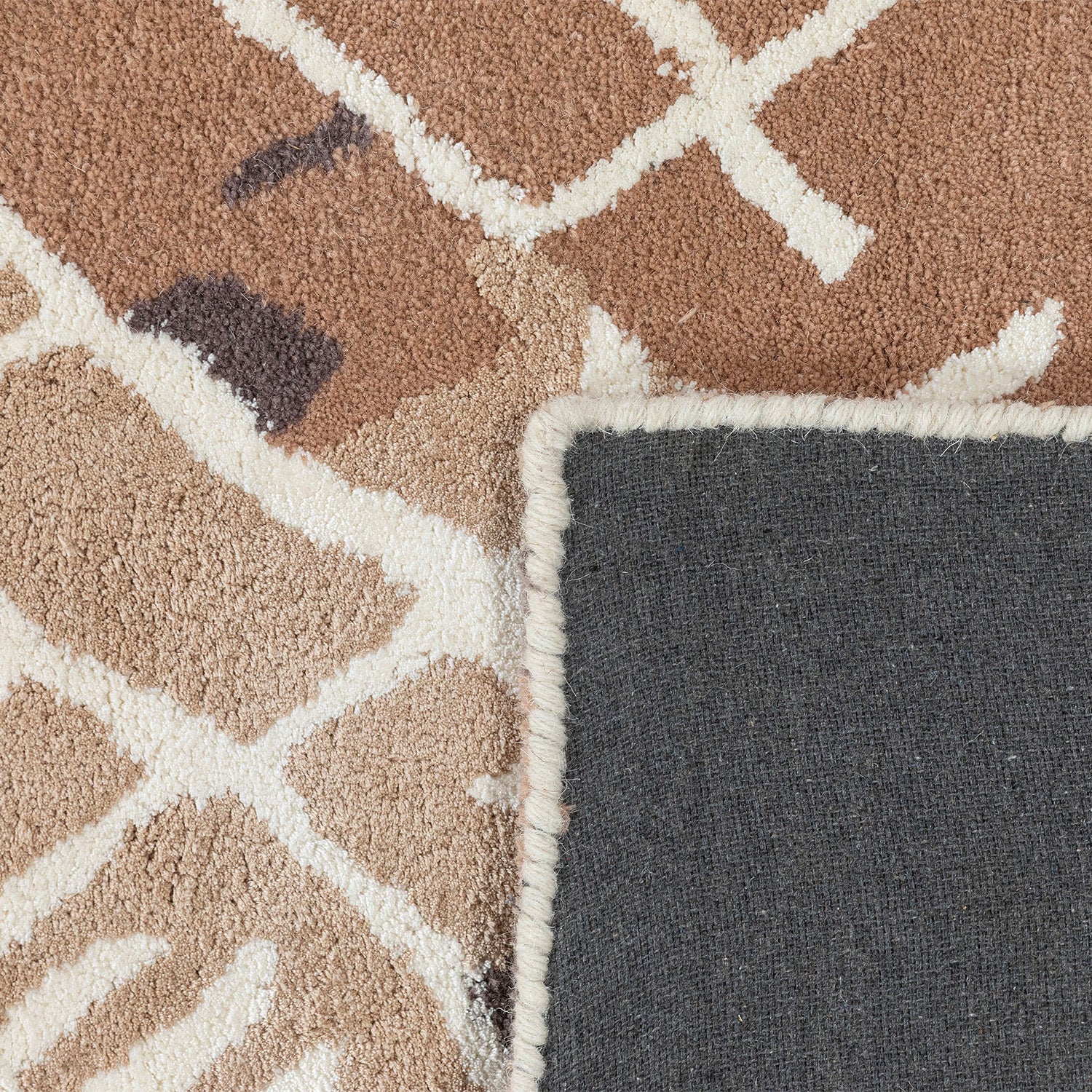 Uncapped Canopy Hand Tufted Wool And Viscose Rug