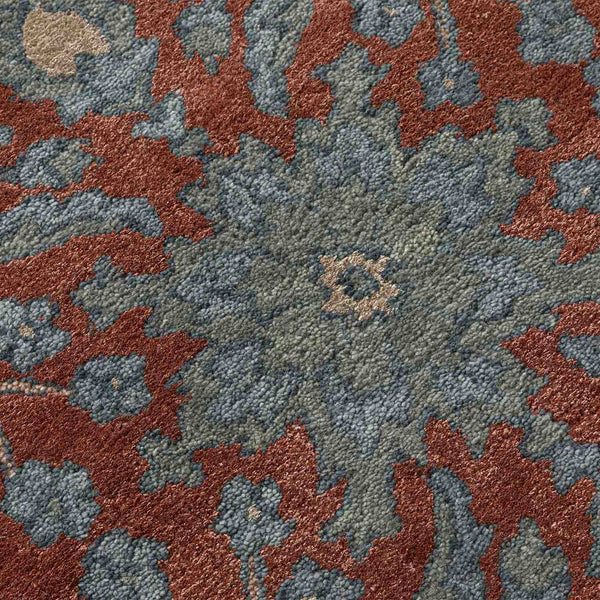 Mahal Hand Tufted Woollen and Viscose Rug