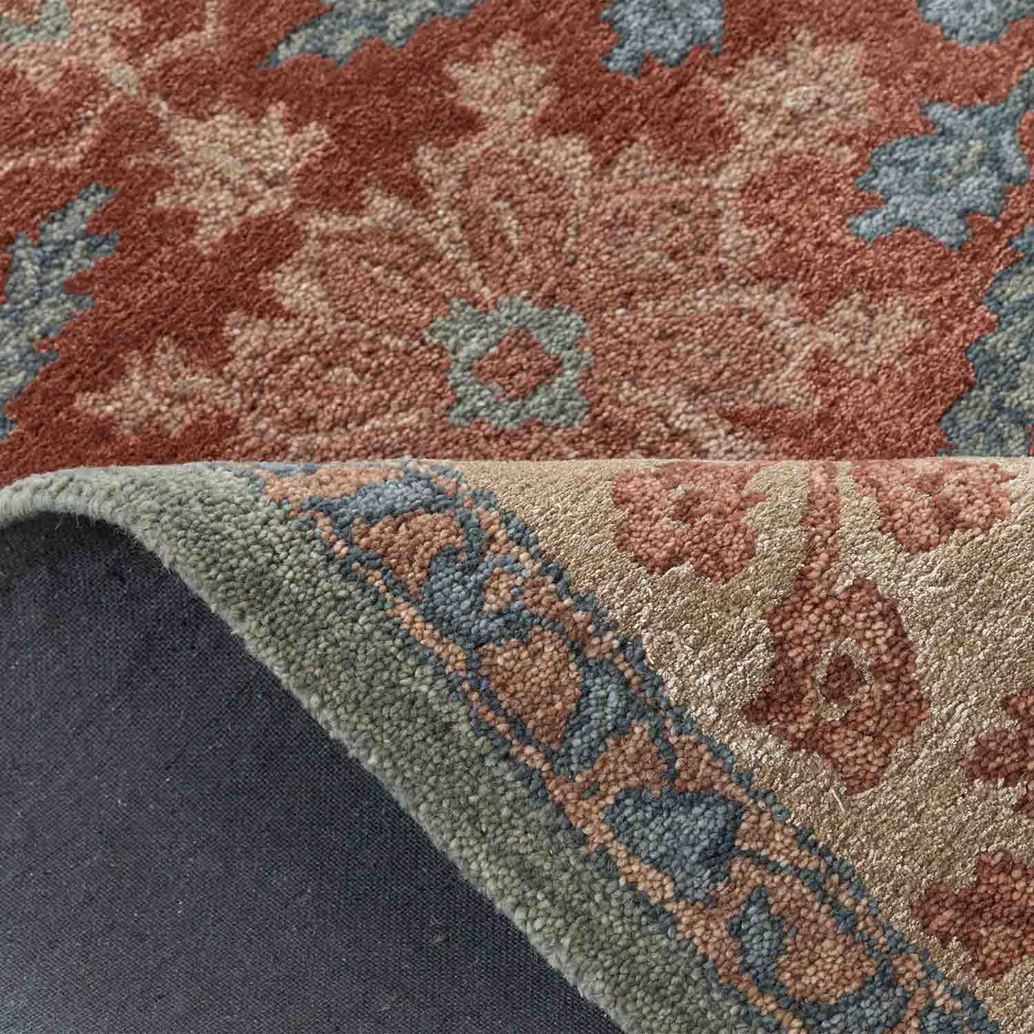 Mahal Hand Tufted Wool And Viscose Rug