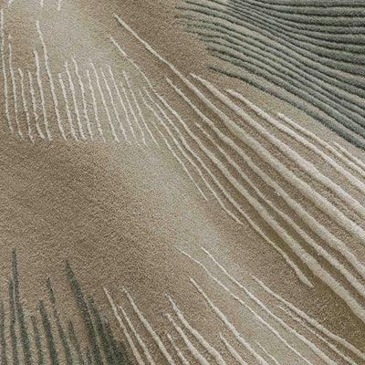 Radiant Carve  Hand Tufted Wool And Viscose Rug