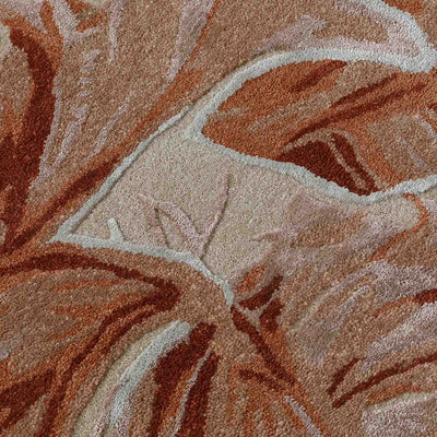 Bloom Relief  Hand Tufted Wool And Viscose Rug