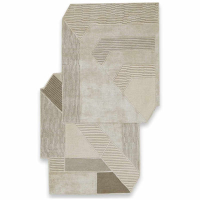 Confluence  Hand Tufted Wool And Viscose Rug