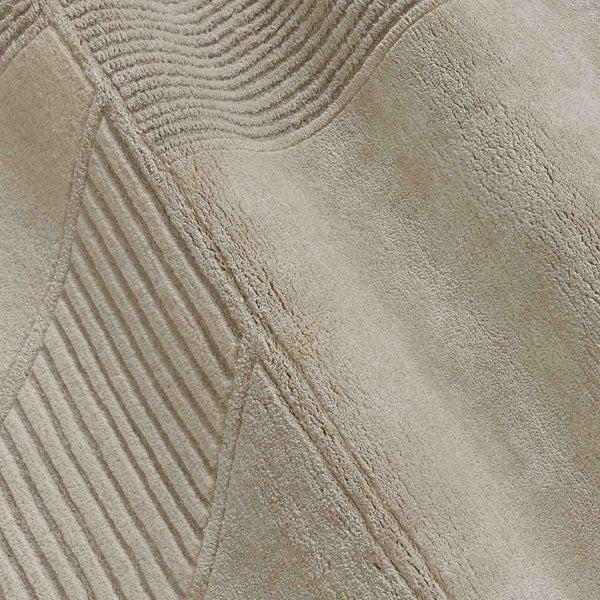 Confluence  Hand Tufted Wool And Viscose Rug