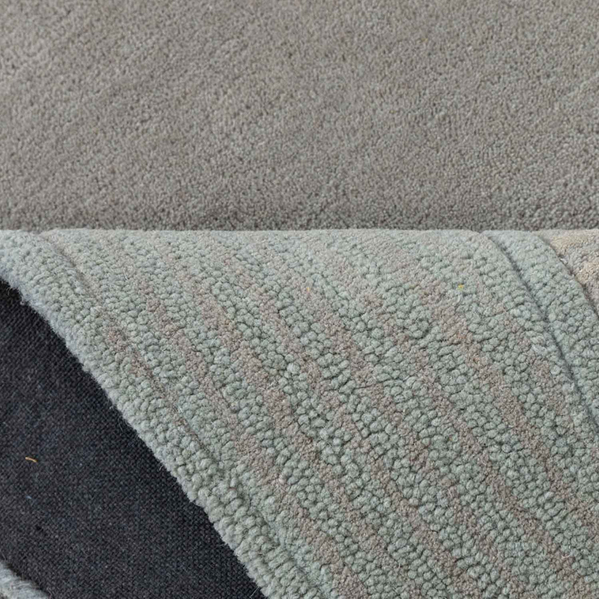 Fragmented Panel Hand Tufted Wool And Viscose Rug