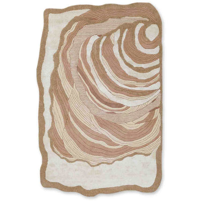 Strata Drift Hand Tufted Wool And Viscose Rug