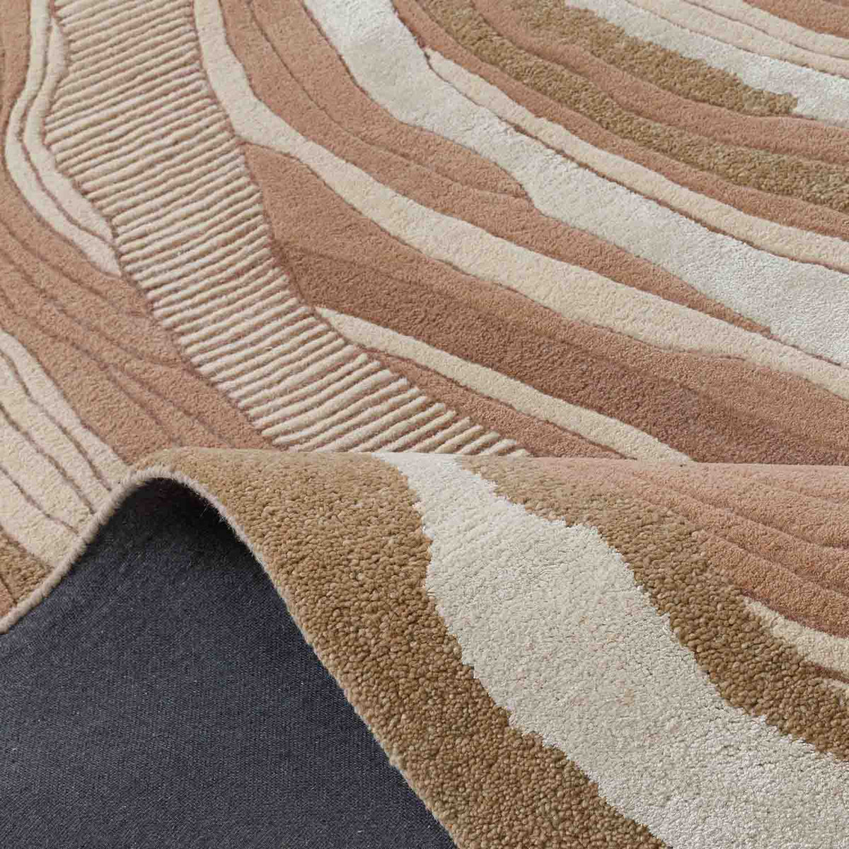 Strata Drift Hand Tufted Wool And Viscose Rug