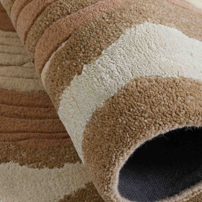 Strata Drift Hand Tufted Wool And Viscose Rug