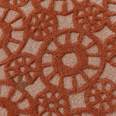 Terrene  Hand Tufted Wool And Viscose Rug