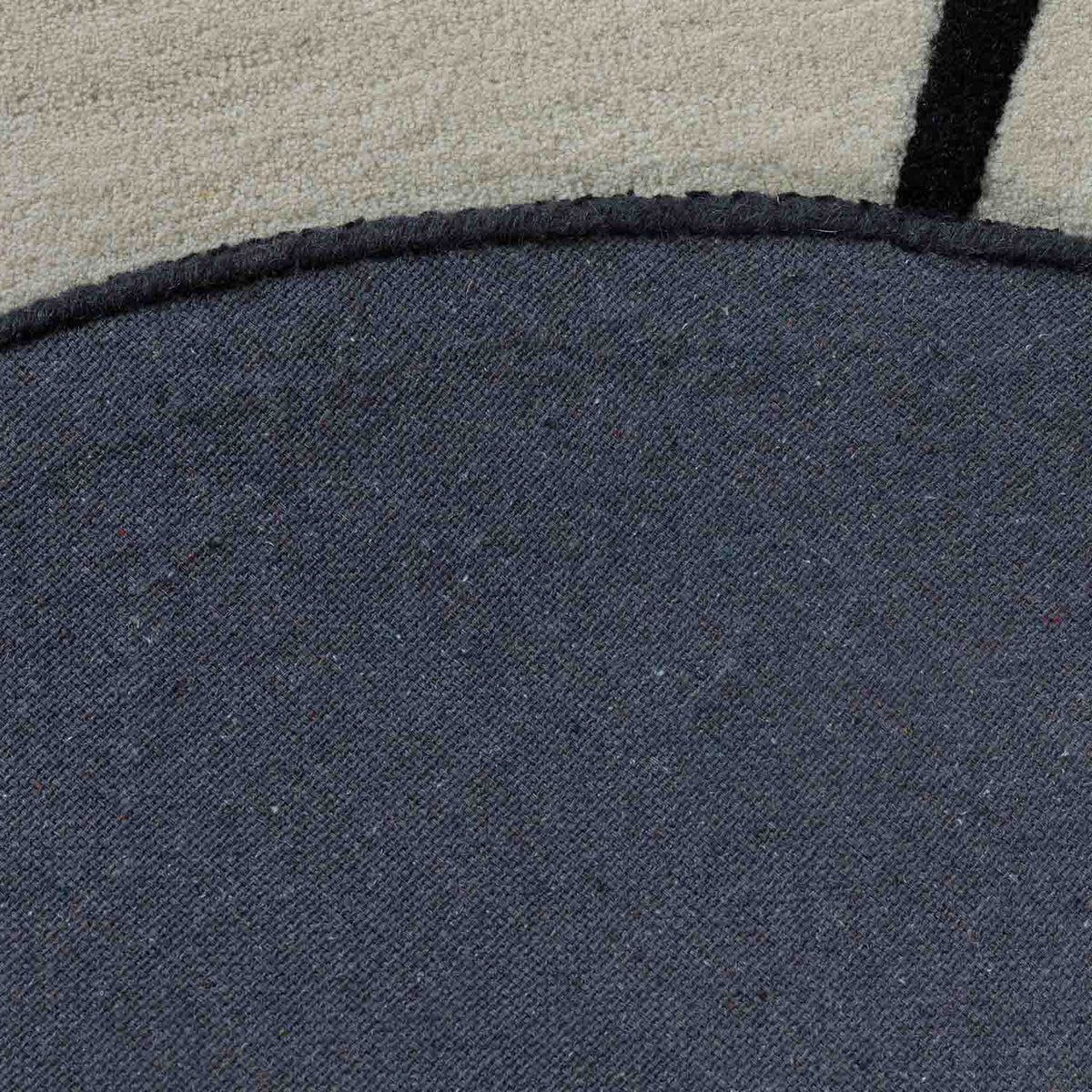 Biomorphic Contour  Hand Tufted Wool And Viscose Rug