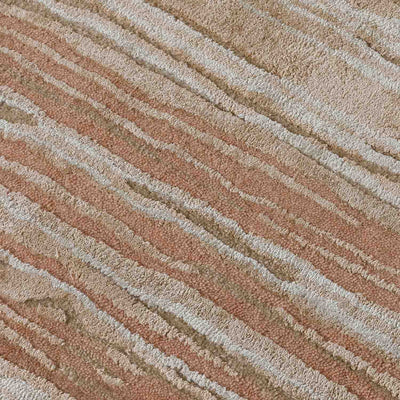 Rootline Hand Tufted Wool And Viscose Rug