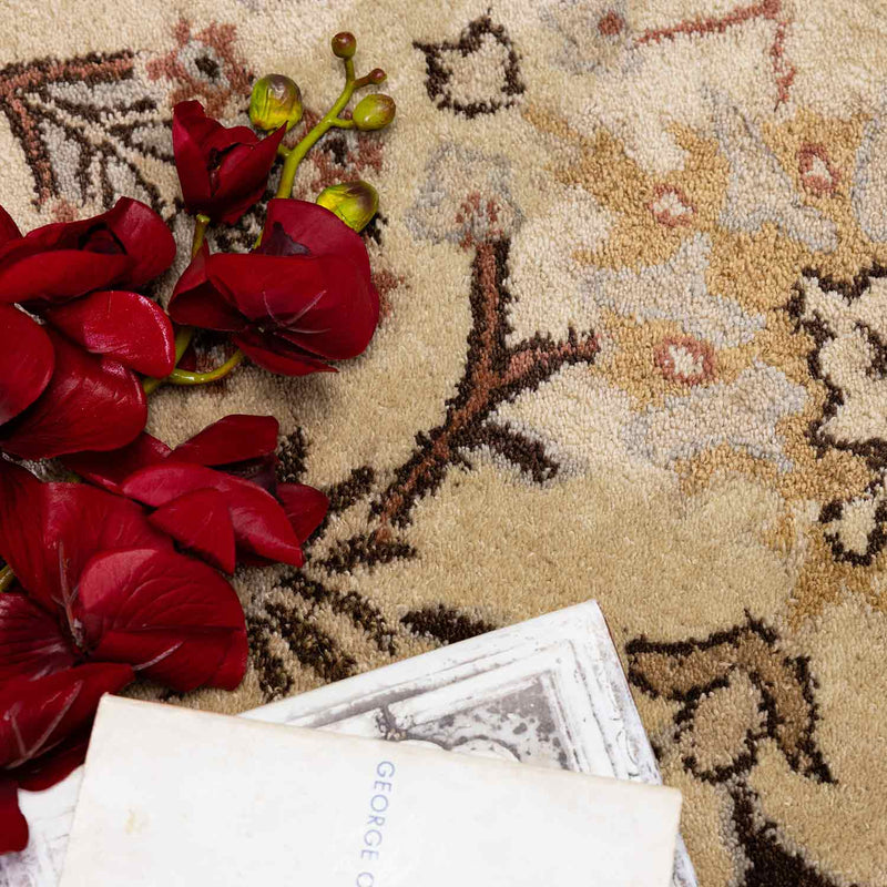 Lottie Hand Tufted Woollen And Cotton Rug