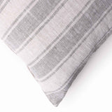 Groove Handloom Chambray Stripe Cushion Cover