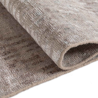 Ombre Hand Knotted  Wool And Viscose Rug