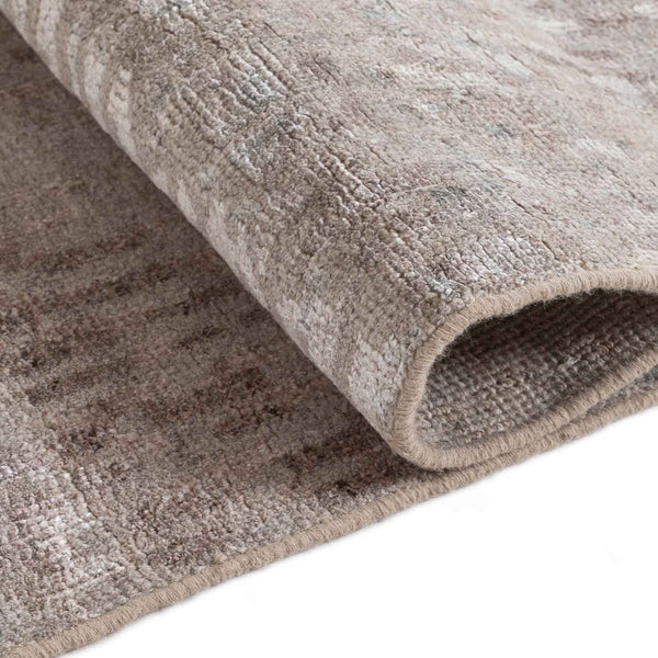 Ombre Hand Knotted  Wool And Viscose Rug