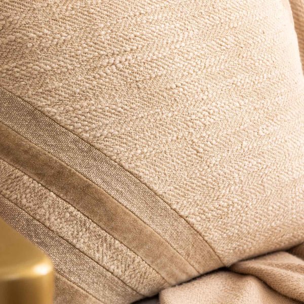 Kavira Cotton Textured Cushion Cover