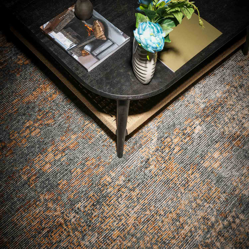 Terra Hand Knotted Viscose And Jute Rug