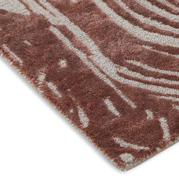 Aton Hand Tufted Woollen And Viscose Rug