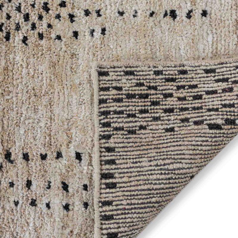 Bimah Hand Knotted Jute and Cotton Runner